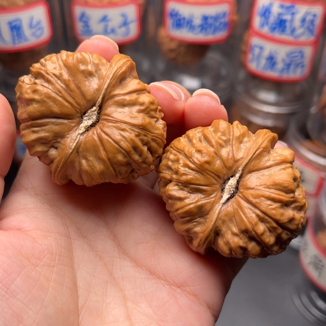把件文玩核桃43南瓜墩