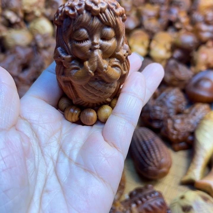 m***o柏木（崖柏）太行崖柏手把件