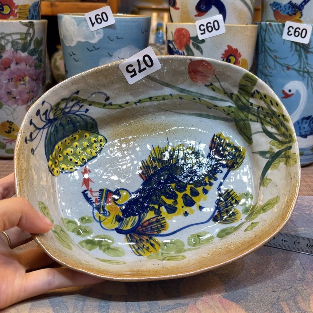 瓷片景德镇手工制作