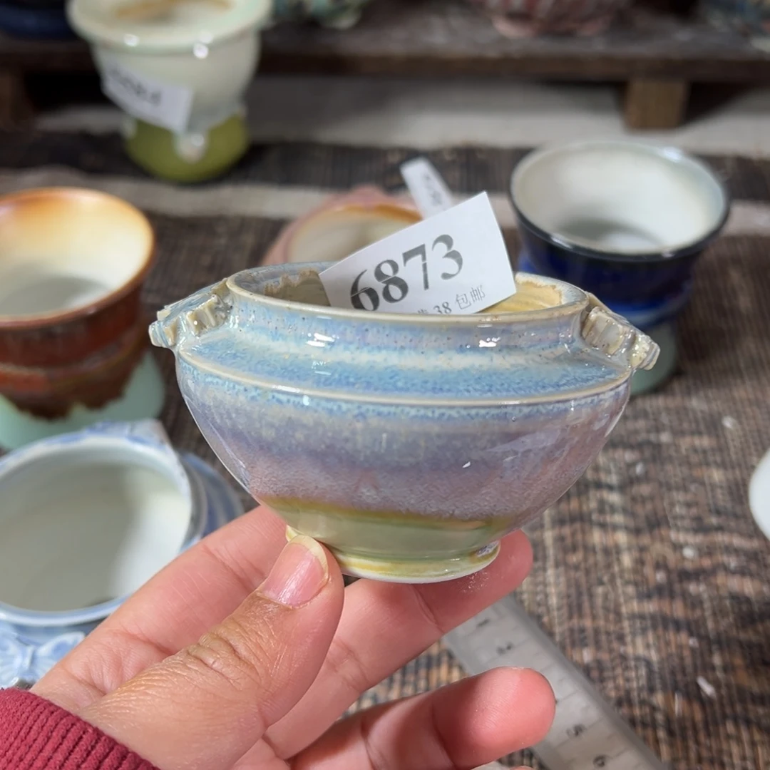 陶瓷景德镇手工花盆