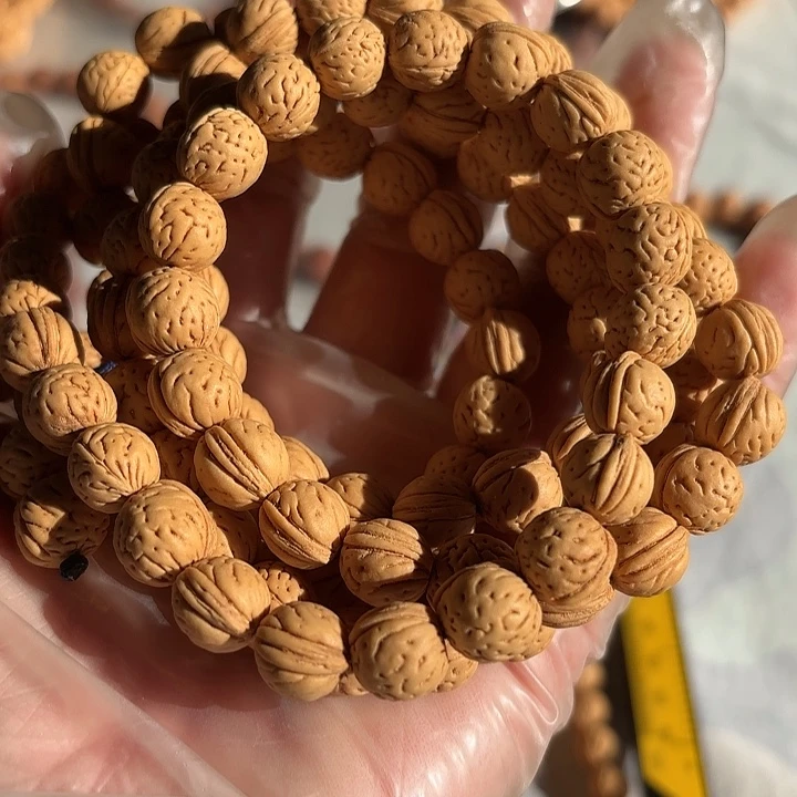 手串桃核野生小桃核有擦，