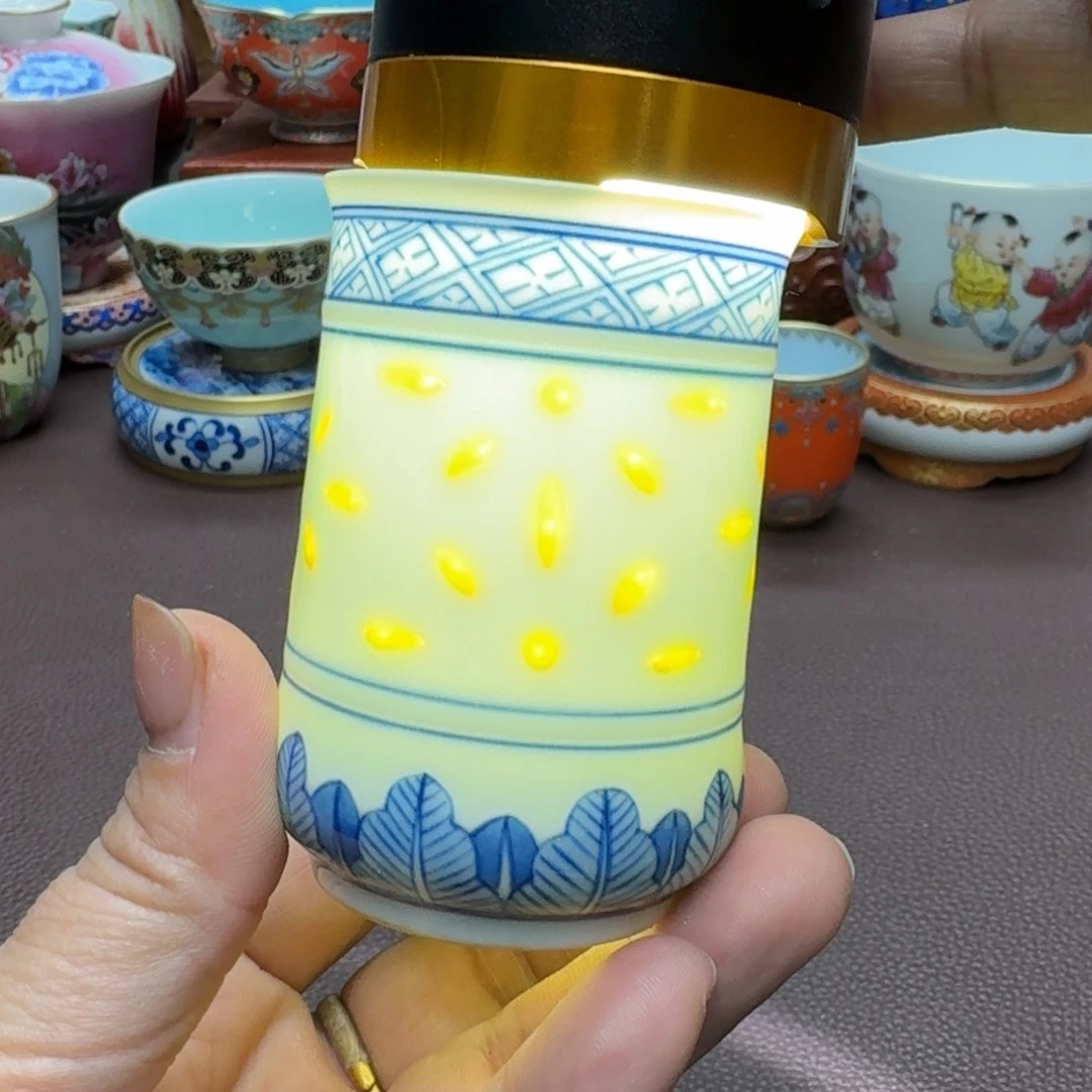 瓷片景德镇仿古手工制作精品展示