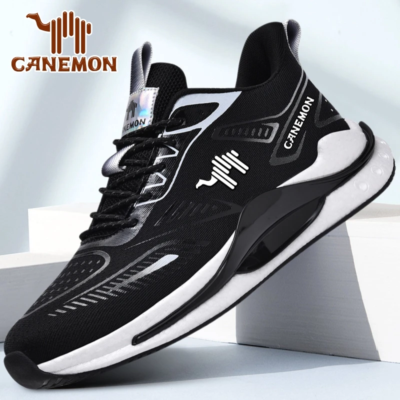 【领航骆驼】夏季男士轻便透气休闲运动鞋 软弹减震飞织网面跑鞋