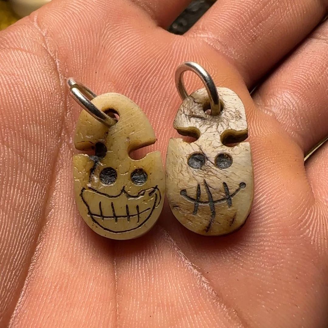 泥塑同类侧挂片扎西德勒