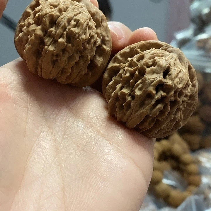 文玩核桃把件42四座楼