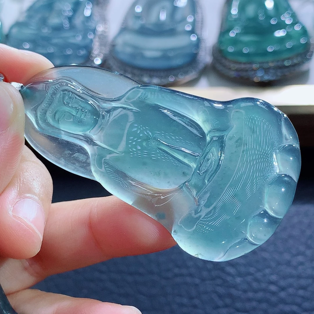 未镶嵌挂件翡翠翡翠