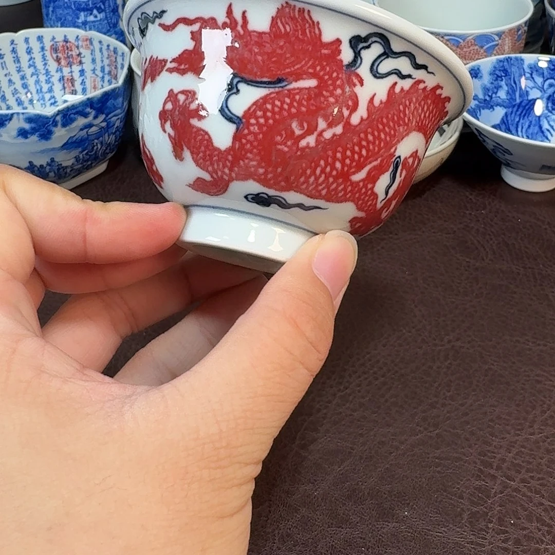 现代景德镇陶瓷杯