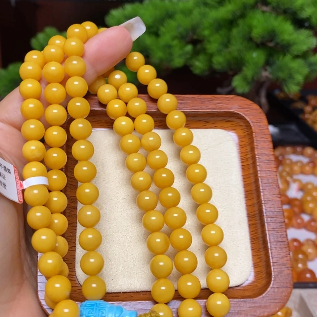 【闪购商品】手链蜜蜡未镶嵌手串