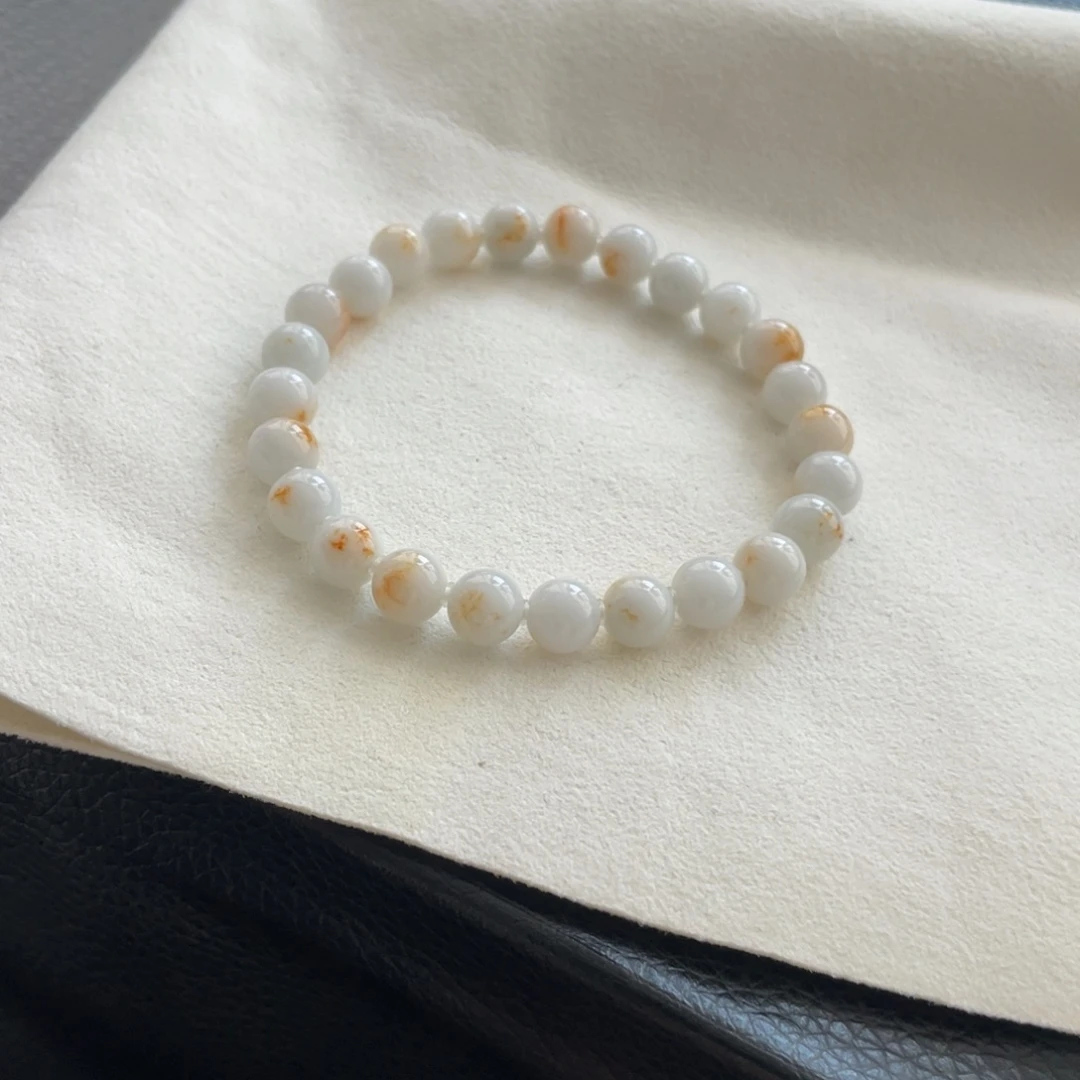 翡翠未镶嵌手链纹7.5mm