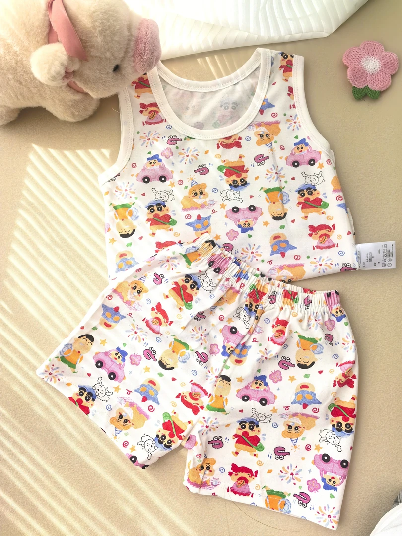 （分体背心套装）暖暖KIDS分体背心套装爬服