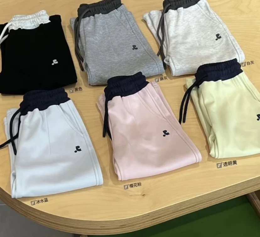 糖依果家 夏款2025针织休闲弯刀裤9667