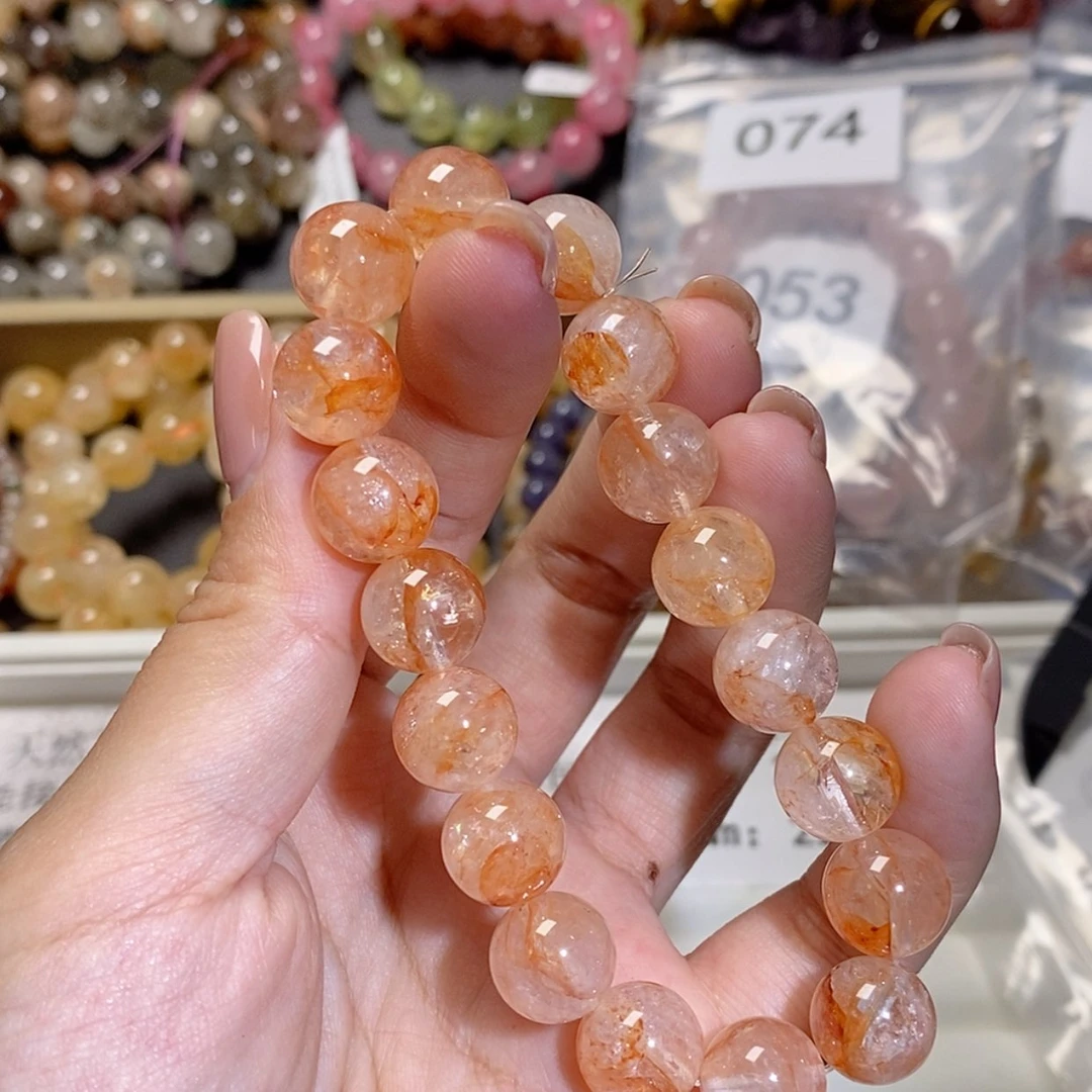 【闪购商品】水晶手链未镶嵌分发胶花040