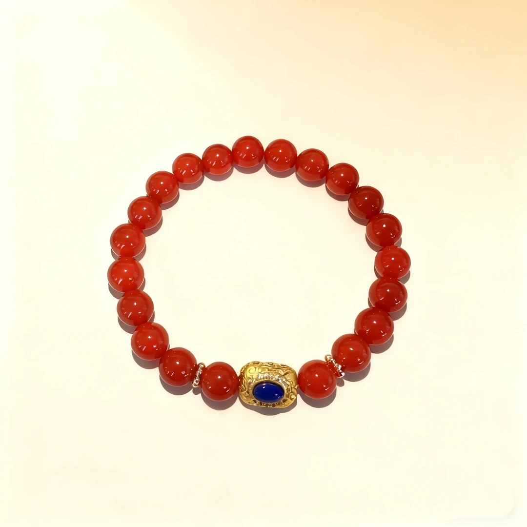 V81特级南红手串8mm