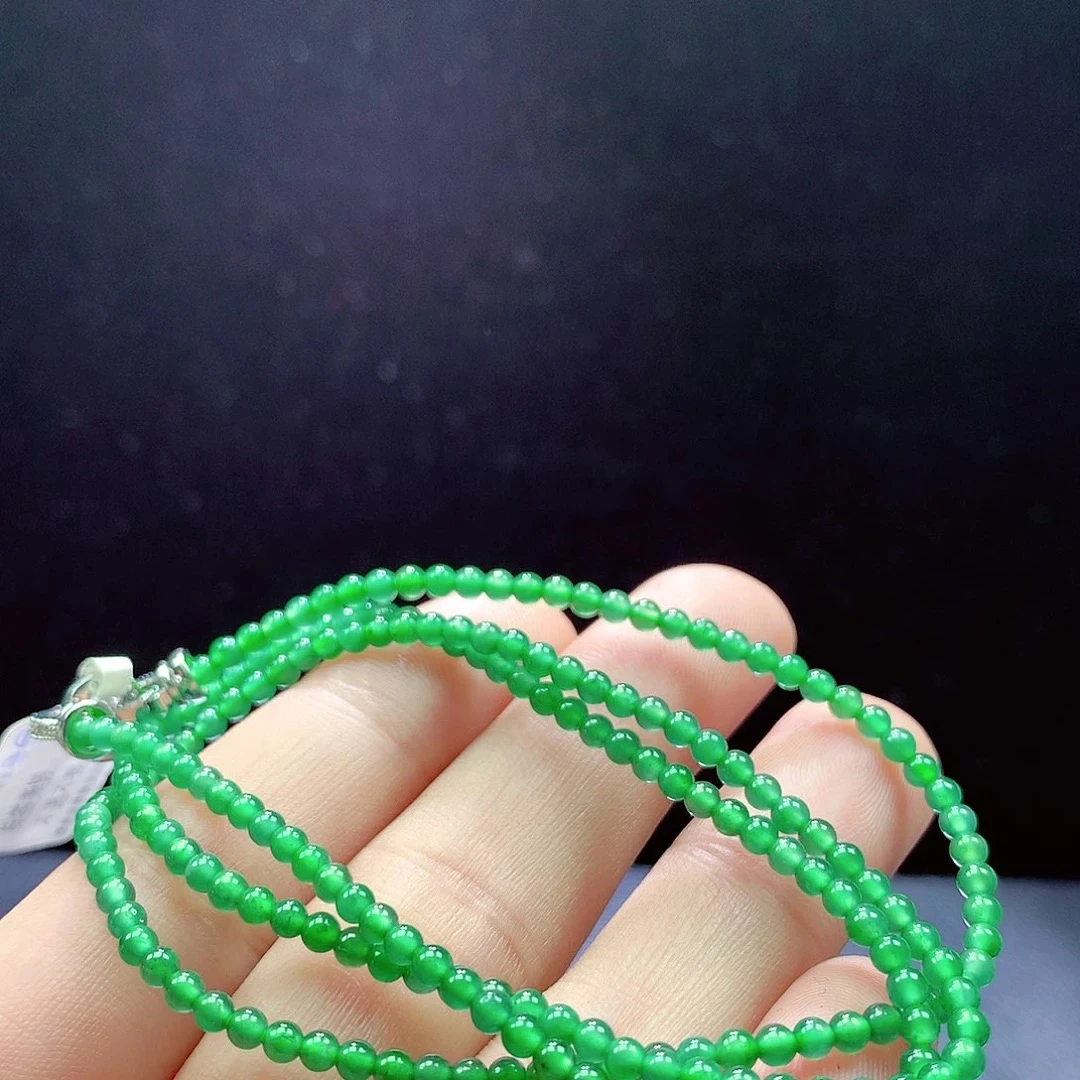 天然翡翠A货项链