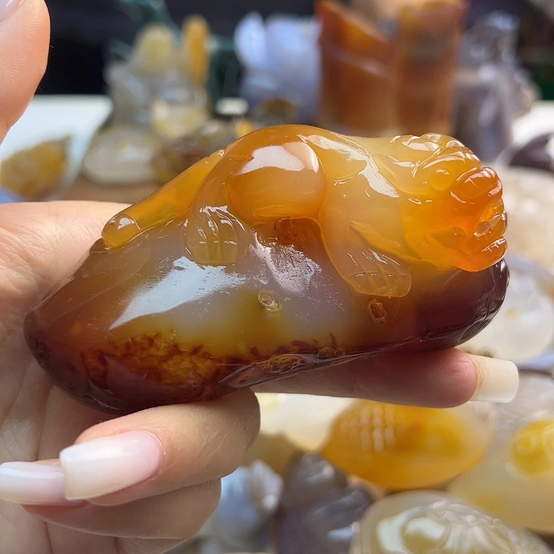 玛瑙/玉髓未镶嵌颈饰