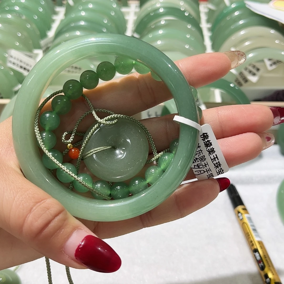 如***月东陵石未镶嵌手镯东陵玉手镯62