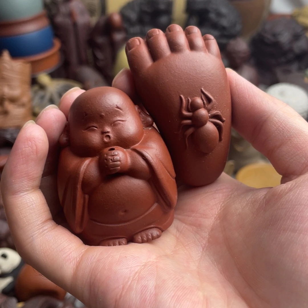 紫砂茶宠紫砂瑕疵