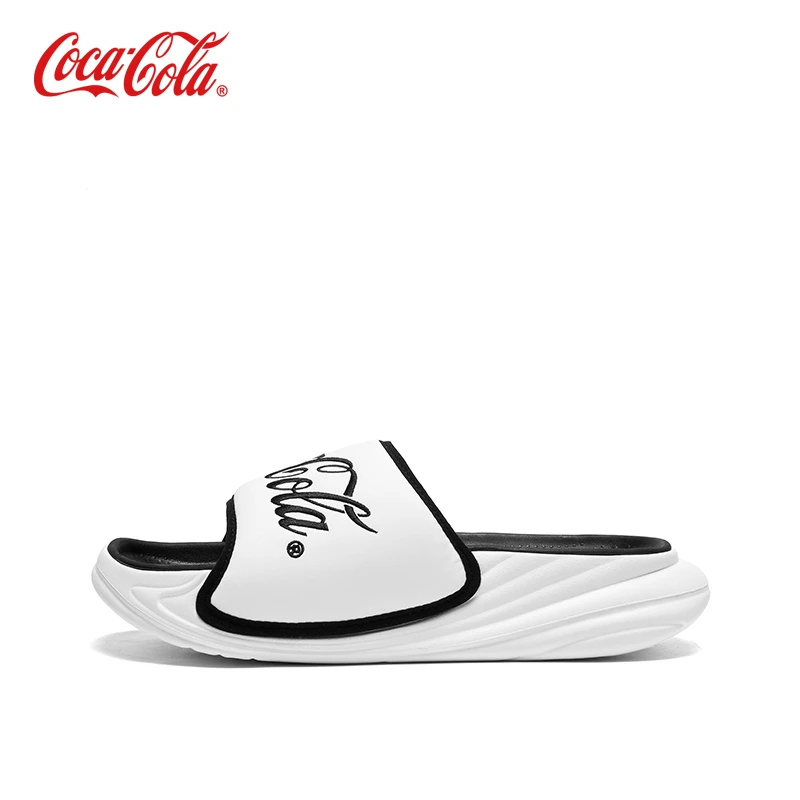 Coca-Cola/可口可乐EVA 踩屎感经典潮流休闲运动外穿百搭一字拖鞋
