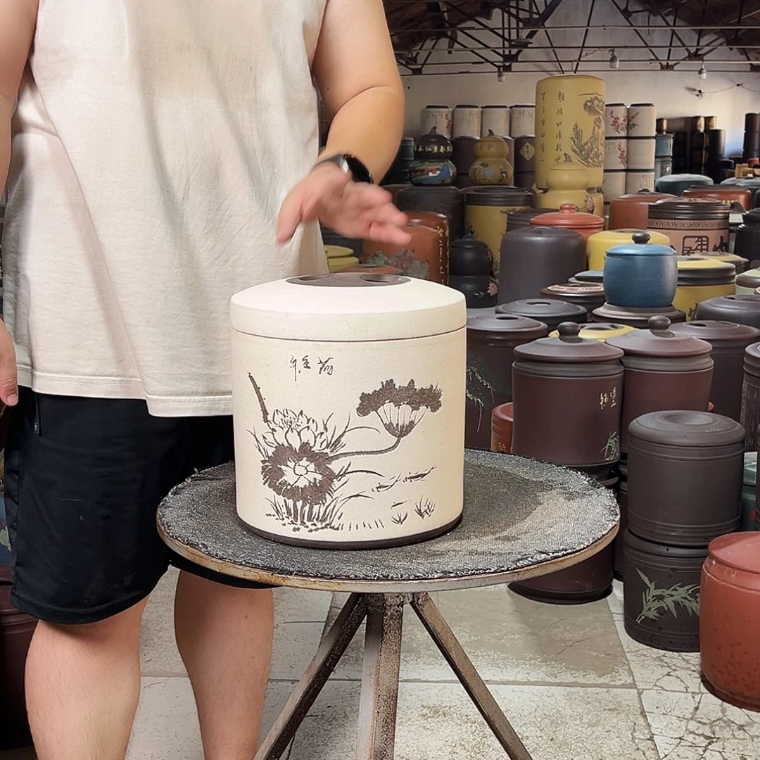 紫砂茶叶罐茶叶罐