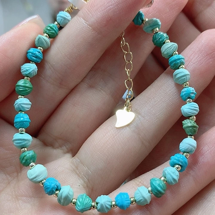 绿松石珠宝奇石未镶嵌