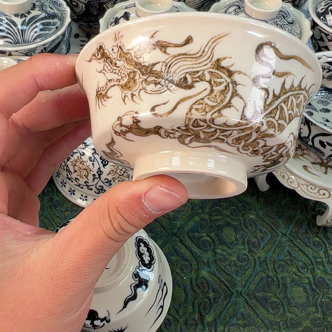 陶景德镇手工手绘陶瓷