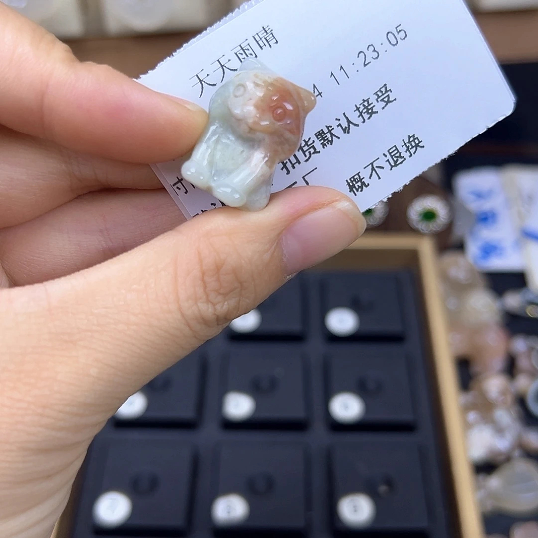 天***晴石英质玉未镶嵌颈饰