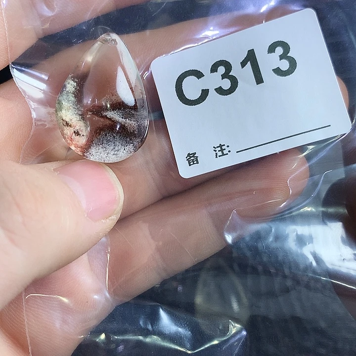 未镶嵌水晶珠宝半成品天然水晶C313
