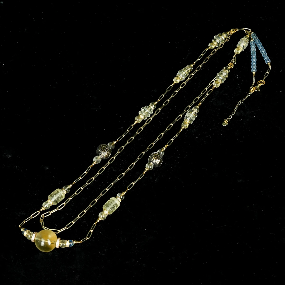 R*利比亚双层毛衣链5-18mm@YMG67040264@