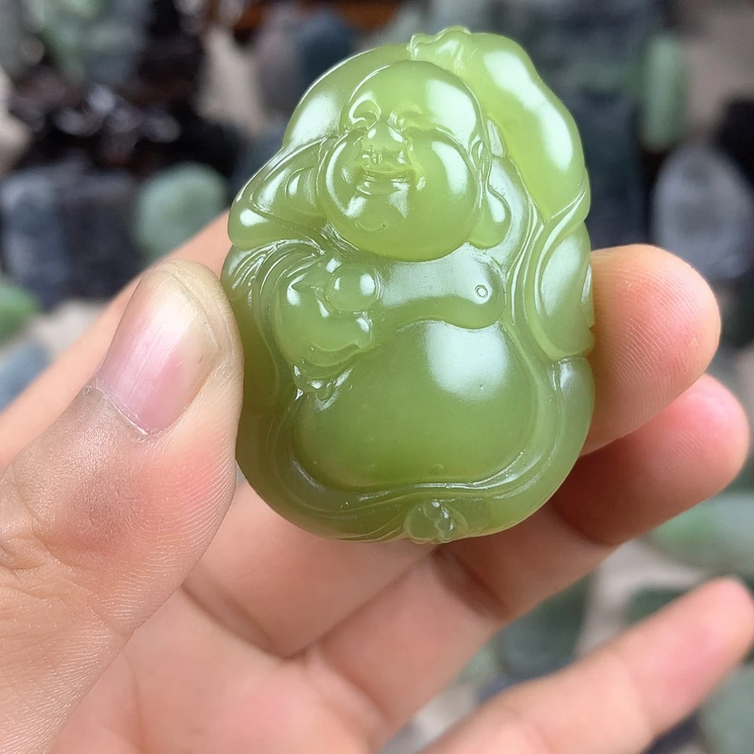 颈饰未镶嵌和田玉