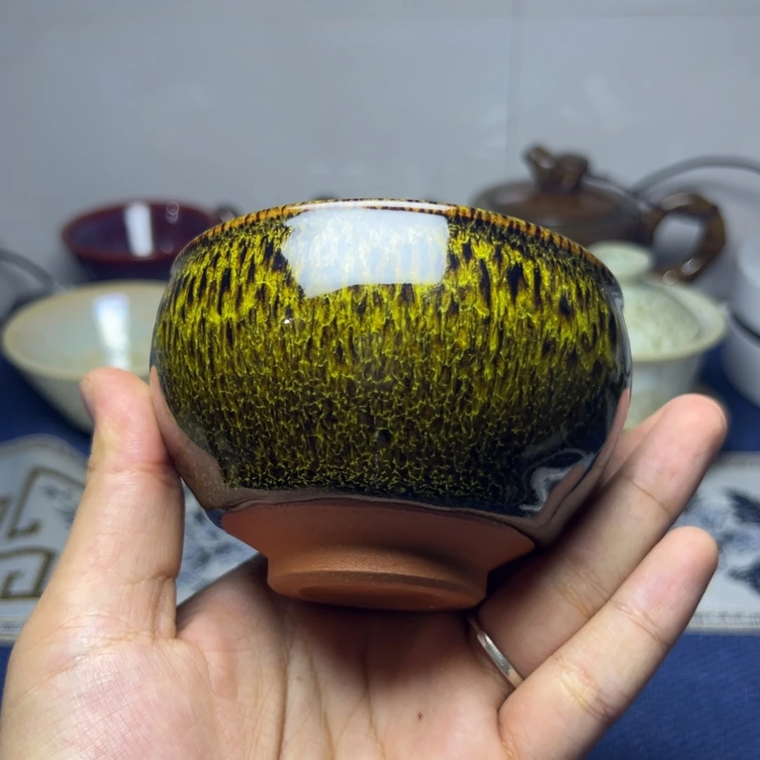 建阳建盏喝茶主人杯