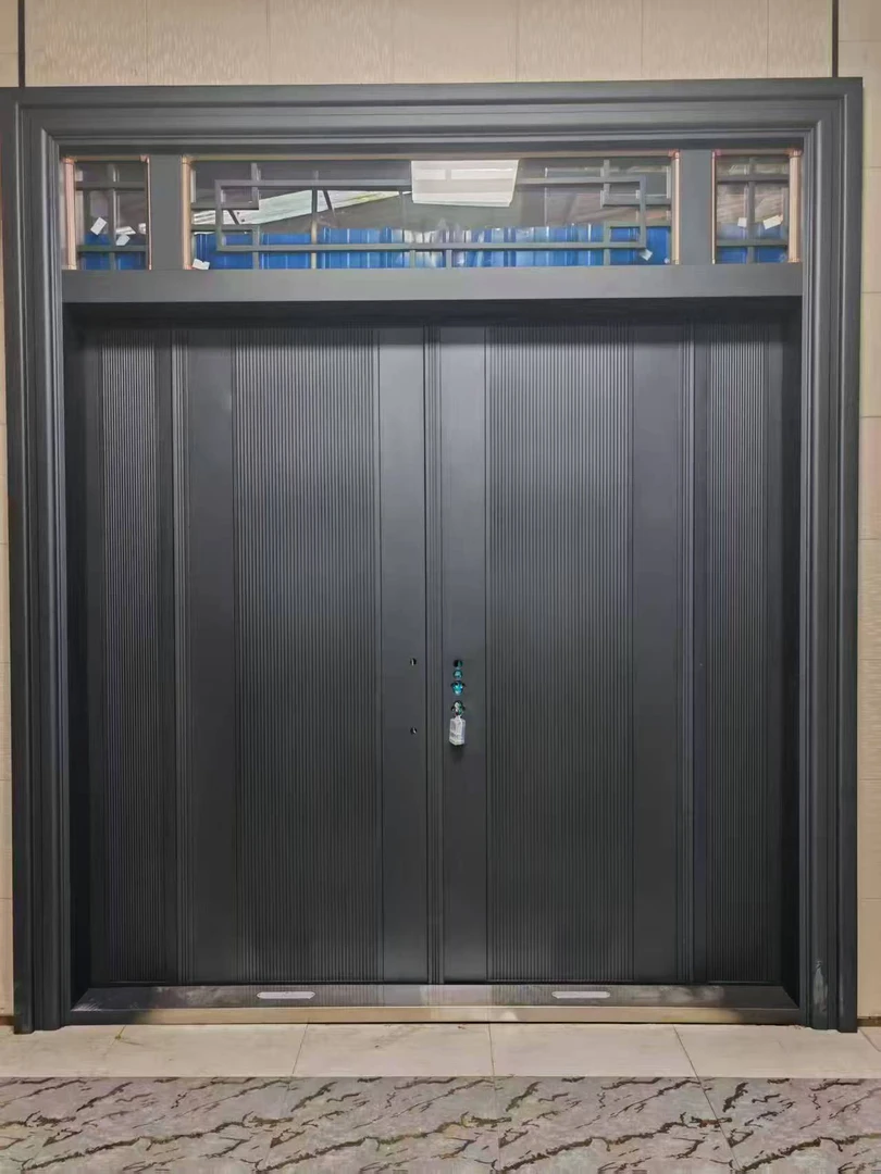 锌合金实体门新款每平