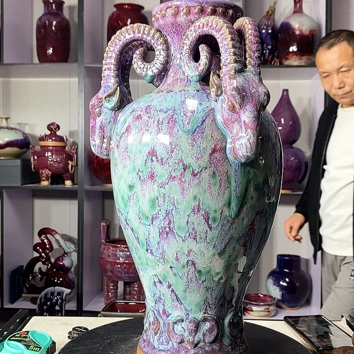 瓷片中国神垕精品钧瓷