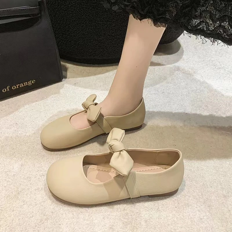 2024新款夏季百搭英伦玛丽珍拖鞋小单鞋A10-1