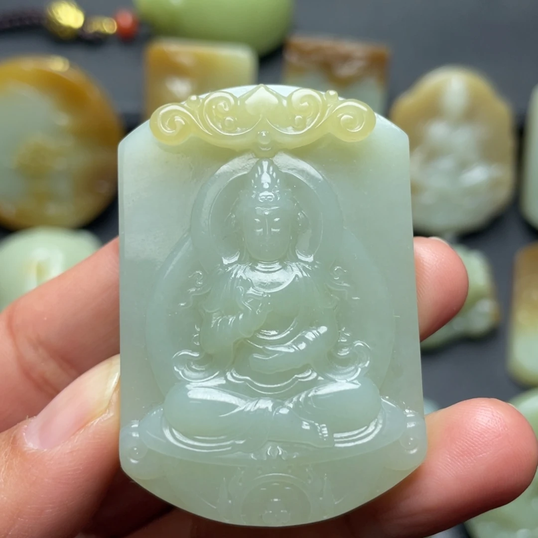 和田玉（糖玉）未镶嵌颈饰