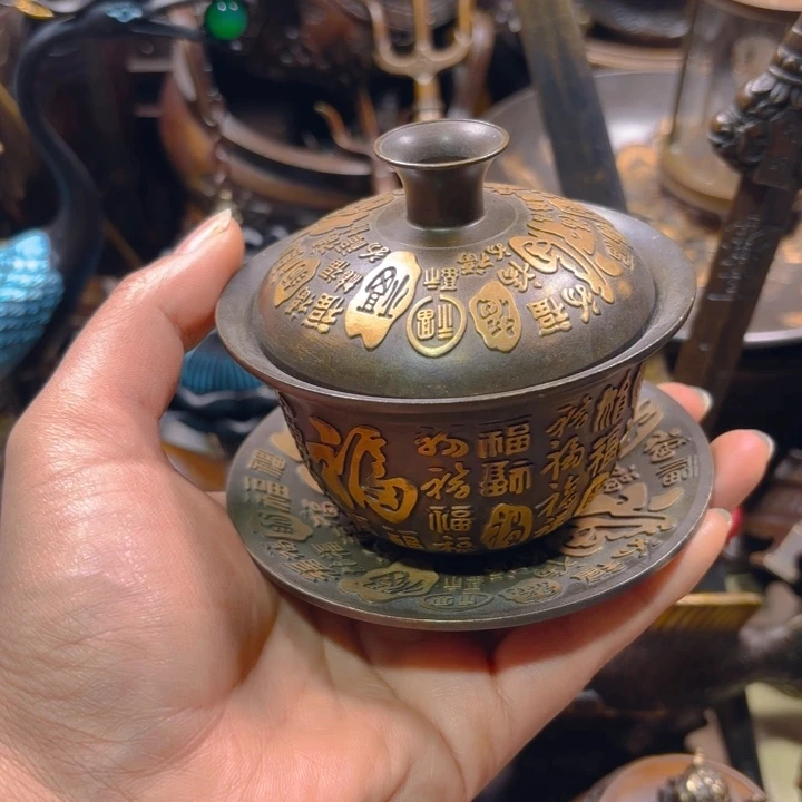 铜器摆件收收藏藏