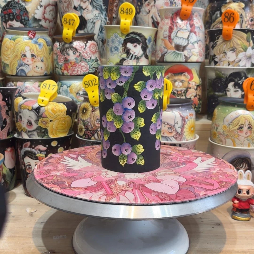 景德镇手绘花盆陶瓷8/15