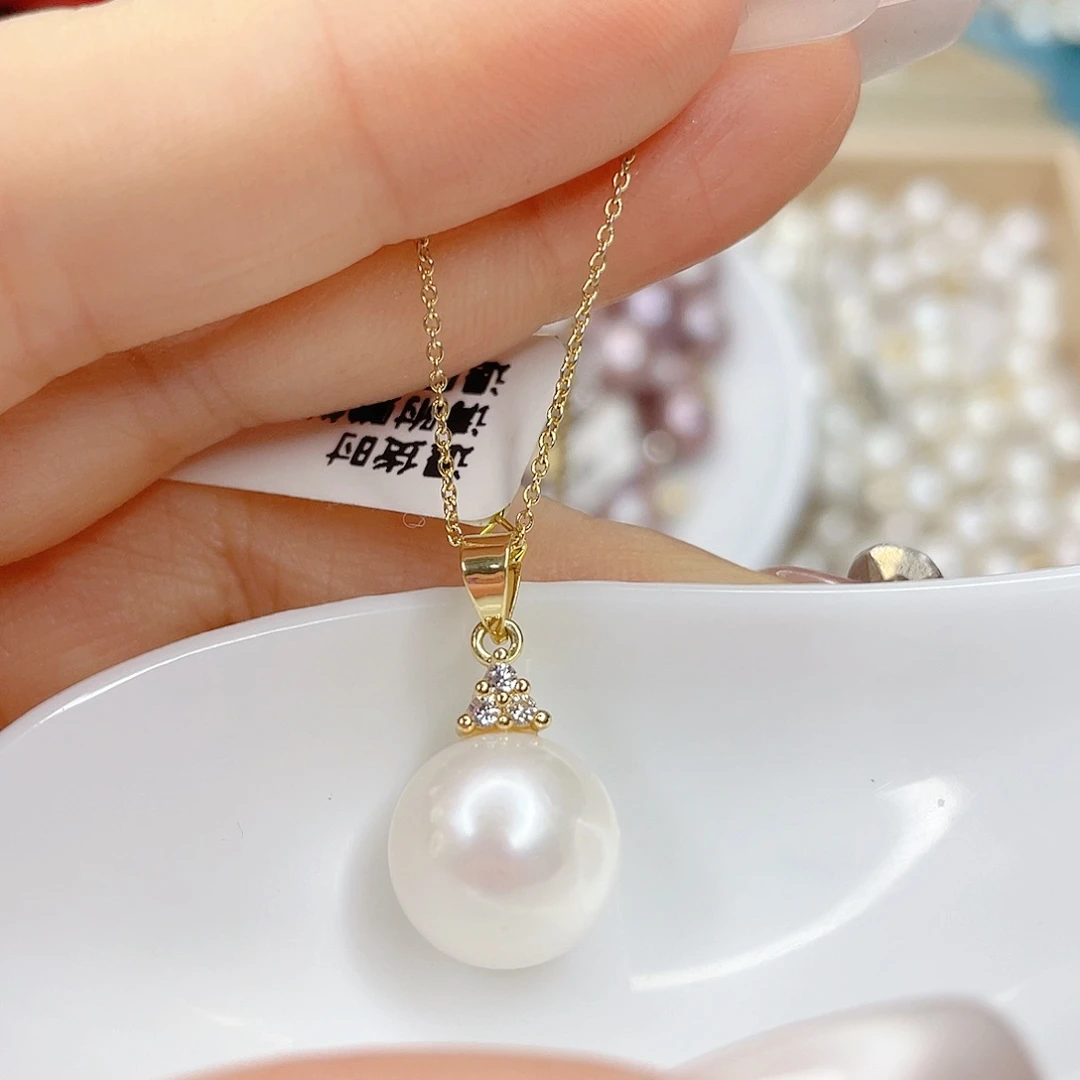 淡水珍珠合金吊坠(赠链)