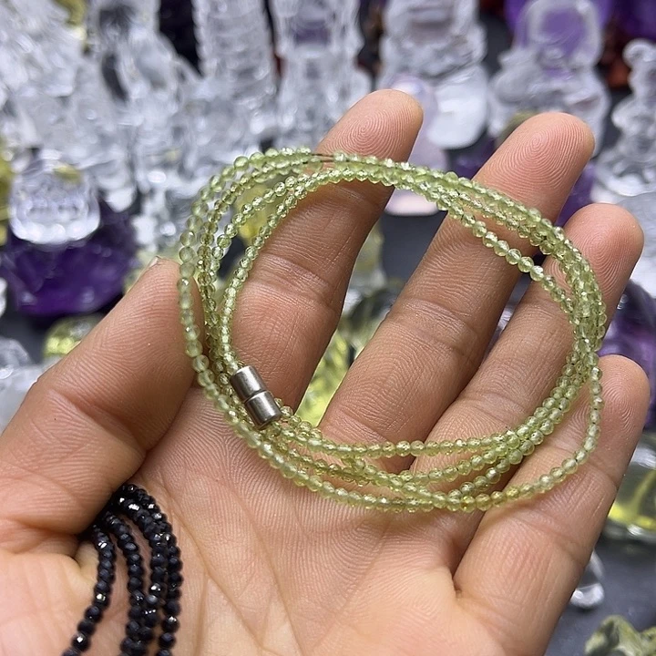 水晶摆件未镶嵌感**生手链