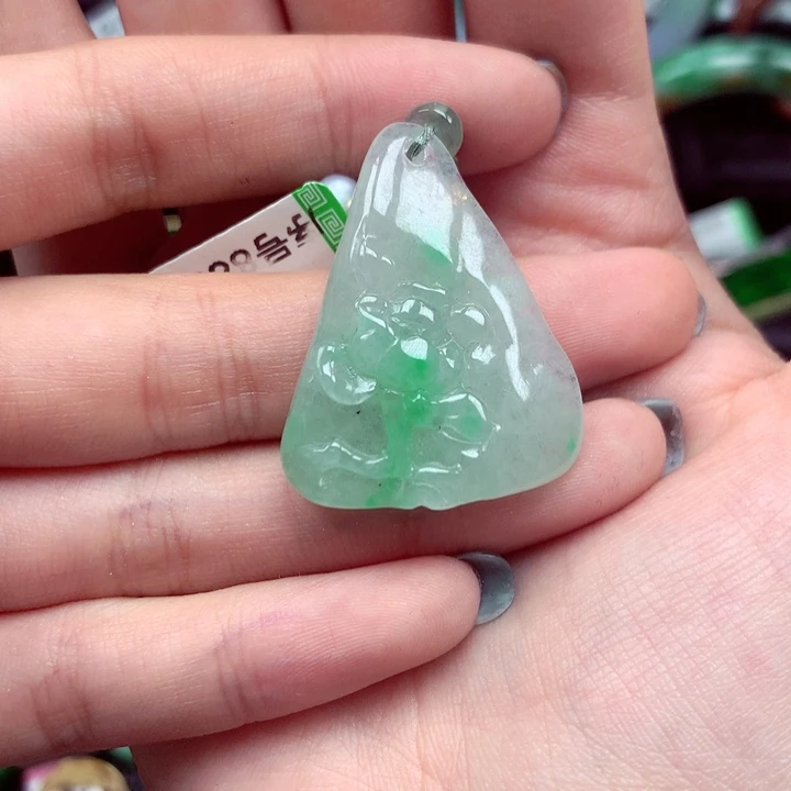 颈饰未镶嵌翡翠翡翠