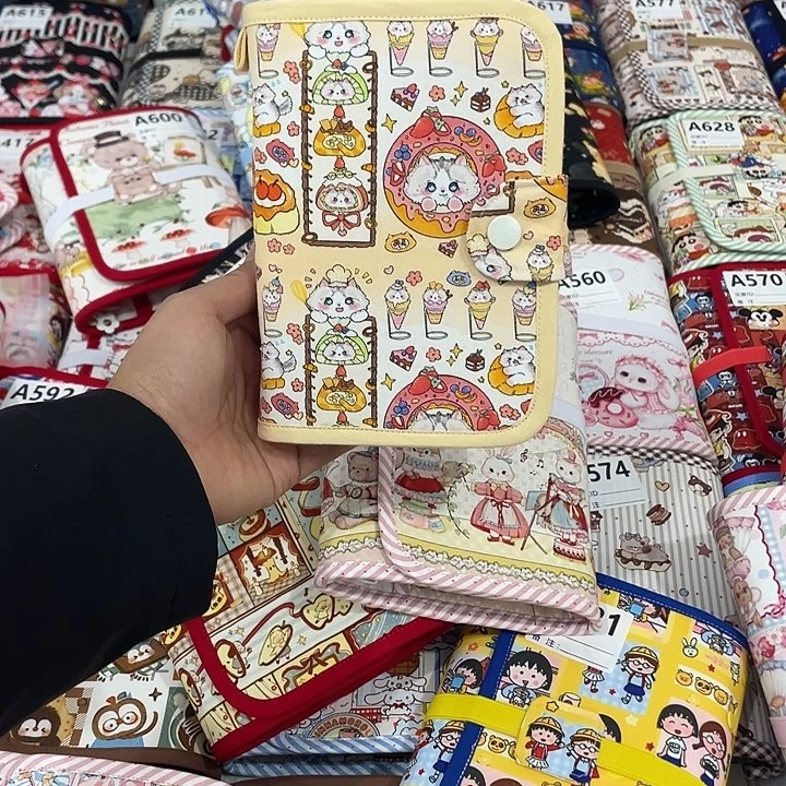 布艺活页本手帐本一个