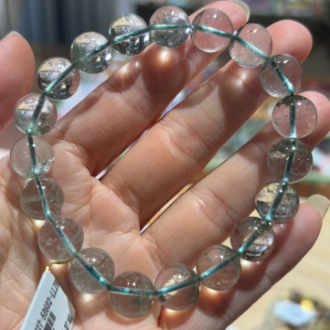 绿幽灵慵懒风绿发丝晶体