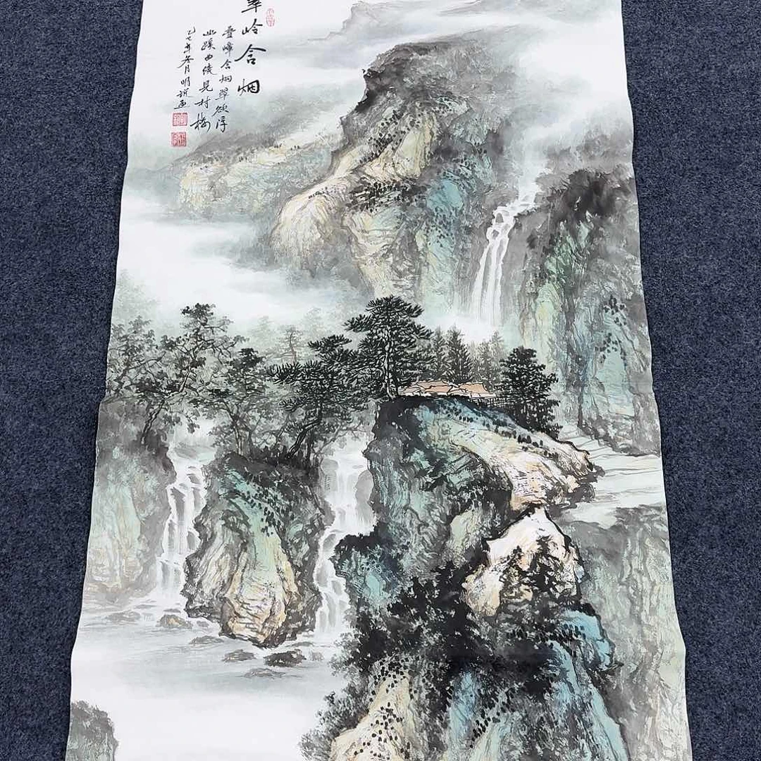 国画纯手绘作品欣赏