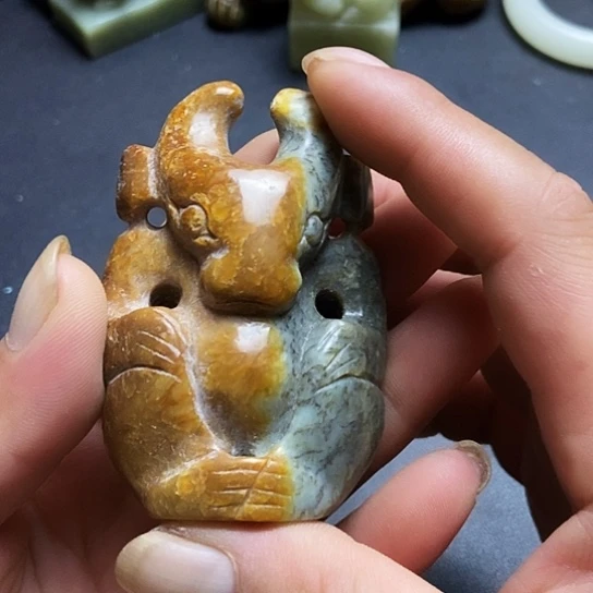 紫金钵盂菩提吊坠