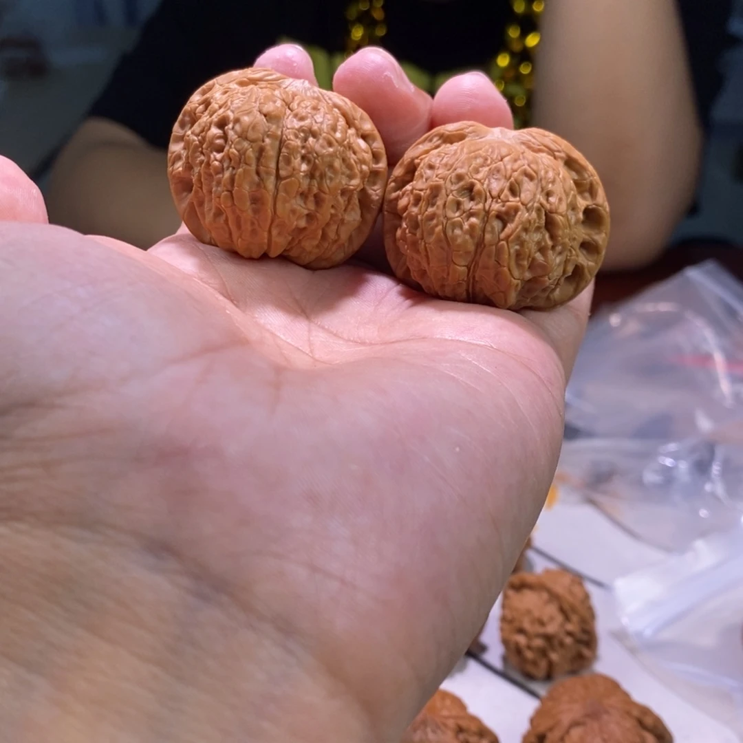 文玩核桃把件血麒麟40尺012