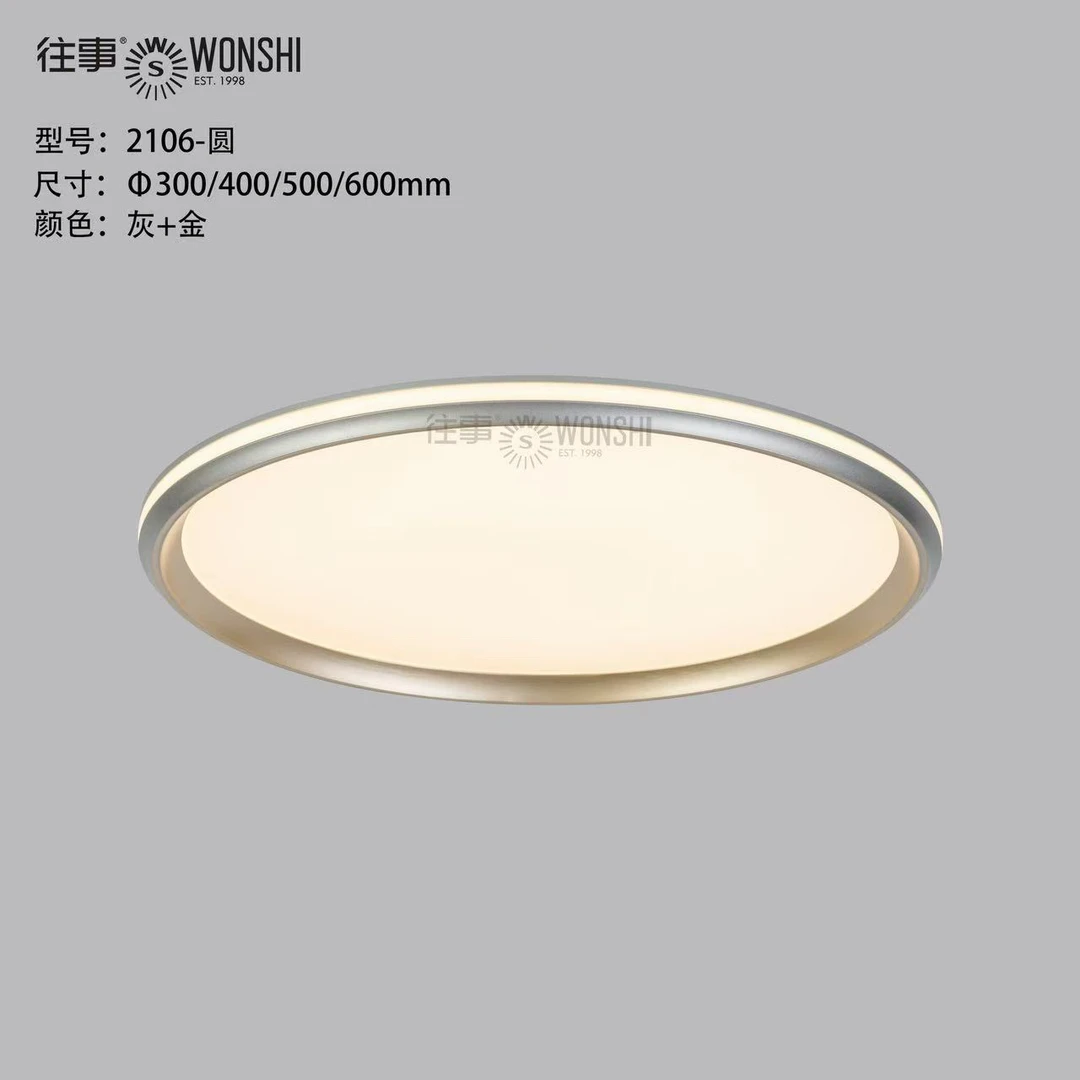 【名品灯饰】新款轻奢简约现代风格防眩目护眼客厅卧室吸灯