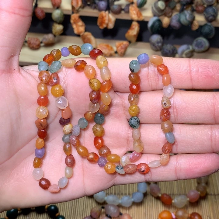 玛瑙/玉髓手链未镶嵌