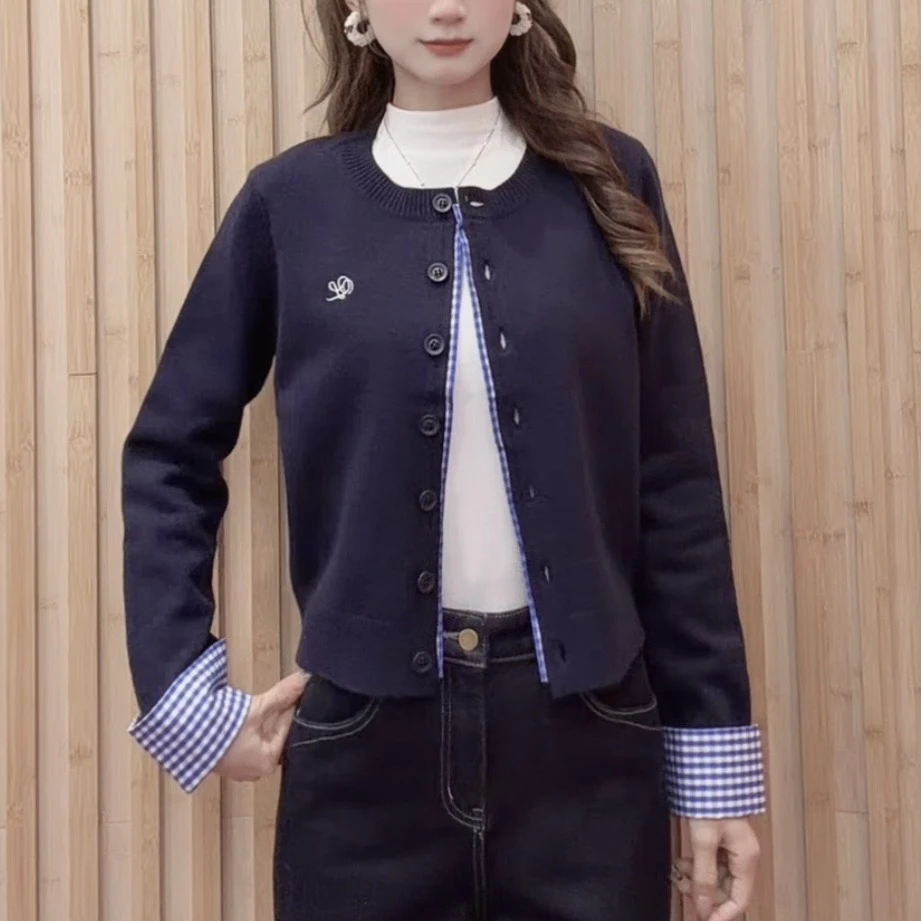 IEF/爱依服女装2025秋冬新款设计感通勤百搭毛织外套