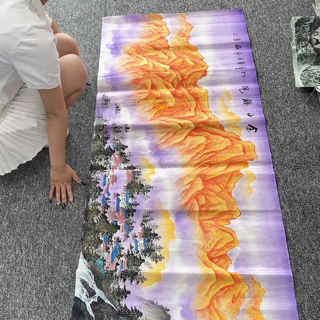 国画纯手绘字画教程分享