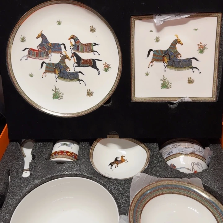 瓷欧美陶瓷餐具摆件137