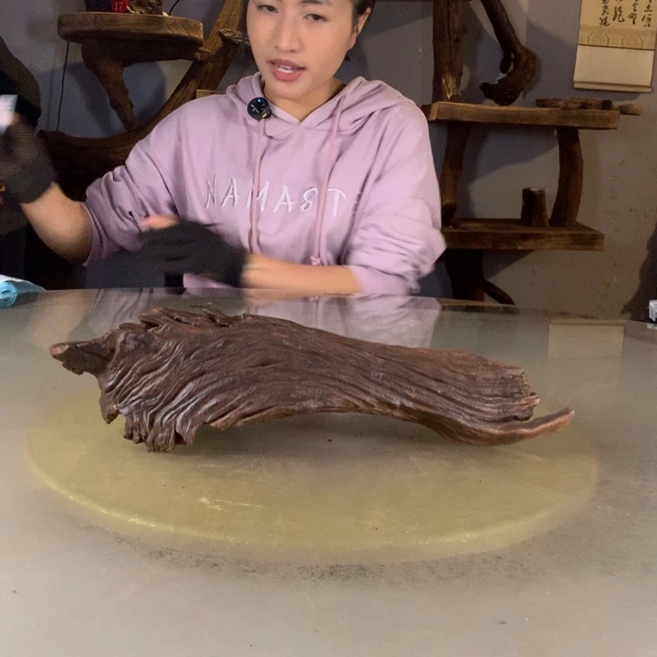 猫***梦天然的云南紫柚木会黄水